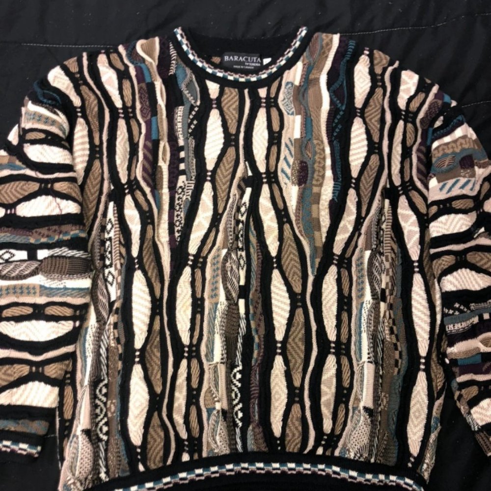 Baracuta Coogi Style Sweater